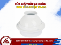Cửa gió thổi xa nhôm sơn tĩnh điện TX-150