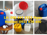 CAN NHỰA 30 LÍT ĐỰNG XĂNG DẦU LOẠI VUÔNG, CAN NHỰA 25 LÍT HÓA CHẤT NHIỀU MÀU 