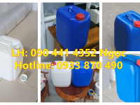 CAN NHỰA 30 LÍT ĐỰNG XĂNG DẦU LOẠI VUÔNG, CAN NHỰA 25 LÍT HÓA CHẤT NHIỀU MÀU 