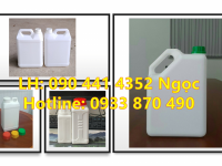 CAN NHỰA 0.5 LÍT ĐỰNG DUNG MÔI, CAN 1 LÍT ĐỰNG MẬT ONG, CAN NHỰA 2 LÍT MÀU VÀNG