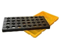 PALLET NHỰA CHỐNG TRÀN THÀNH THẤP LOẠI 2 PHUY. MUA HÀNG LH: 0964018718