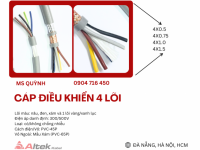 Cáp điều khiển Altek Kabel 4x0.5, 4x0.75, 4x1.0, 4x1.5 Đà Nẵng, Hà Nội, Thanh Hóa, Hà Nam, Nam Định