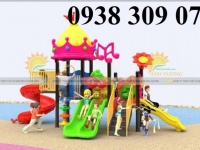 Cầu trượt cho bé, cầu trượt liên hoàn, cầu trượt xích đu