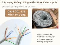 Cáp mạng không chống nhiễu Altek Kabel utp 5e Khánh Hòa – Bình Định – Gia Lai