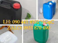 MUA CAN NHỰA 20 LÍT DÀY BAO NHIÊU ĐỰNG ĐƯỢC AXIT: HCL, H2S03, H2S04…