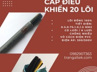 Cáp điều khiển 20 lõi Altek Kabel chống nhiễu và không chống nhiễu