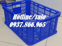 Rổ nhựa HPDE, sóng nhựa hở, sọt nhựa tại Long Biên, sọt đựng nông sản