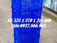 Rổ nhựa HPDE, sóng nhựa hở, sọt nhựa tại Long Biên, sọt đựng nông sản