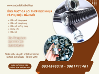 Ống ruột gà lõi thép phi 16, 20, 25, 32, 40, 45, 63, 75, 90, 114