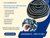 Ống ruột gà lõi thép phi 16, 20, 25, 32, 40, 45, 63, 75, 90, 114