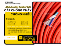 Cáp báo cháy 2x16AWG chống cháy chống nhiễu Altek kabel có kiểm định