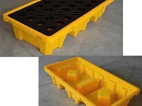 PALLET NHỰA CHỐNG TRÀN THÀNH CAO LOẠI 2 THÙNG PHUY. LH: 0964018718