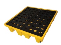 PALLET NHỰA CHỐNG TRÀN THÀNH CAO LOẠI 4 THÙNG PHUY. LH: 0964018718