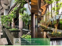 CHĂM SÓC CÂY XANH TRUNG TÂM THƯƠNG MẠI