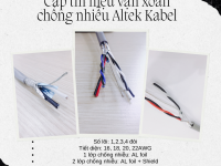 Cáp tín hiệu vặn xoắn AWG chuyên dùng cho công nghiệp