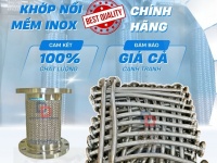 Khớp nối mềm lắp ren/ Khớp nối kim loại nối ren/ Khớp nối ren công nghiệp/ Mối nối mềm inox