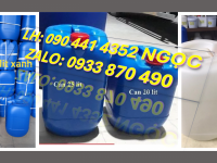 CUNG CẤP CAN NHỰA 20 LÍT ĐỰNG NƯỚC MUỐI, CAN NHỰA 10 LÍT ĐỰNG SƠN DẦU 