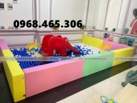 Nhà banh liên hoàn mini trẻ em, khu vui chơi liên hoàn trẻ em