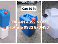 CAN NHỰA 10 LÍT ĐỰNG NHỚT, THÙNG NHỰA VUÔNG 20 LÍT ĐỰNG PHẨM MÀU
