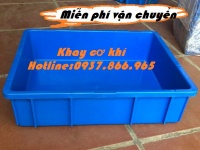 Bán thùng nhựa đặc kim khí, khay nhựa công nghiệp