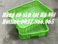 Sóng nhựa có lỗ cao 10, sọt nhựa rỗng, sóng nhựa, sọt cao 10cm, bán sọt nhựa