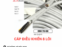 Tổng kho cáp điều khiển Altek Kabel 8x1.0, 8x1.5, 8x0.75 