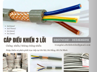 Cáp điều khiển 3x0.5, 3x0.75, 3x1.0, 3x1.5 Altek Kabel chính hãng giá xưởng