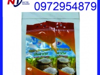 Túi đựng gạo 5kg PA/PE, túi gạo 5kg in ống đồng giá rẻ