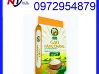 Túi đựng gạo 5kg PA/PE, túi gạo 5kg in ống đồng giá rẻ