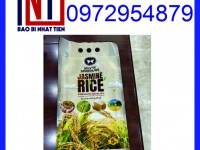 Chuyên sản xuất bao bì gạo 5kg PA/PE, bao gạo 5kg ghép màng