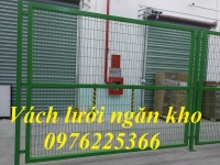 Khung lưới thép ngăn kho, vách lưới ngăn kho