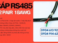 Cáp tín hiệu RS485 xoắn 2 lớp chống nhiễu 2 pair 24AWG Altek Kabel