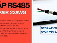 Cáp tín hiệu RS485 xoắn 2 lớp chống nhiễu 2 pair 24AWG Altek Kabel