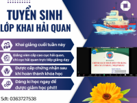 Tuyển Sinh Lớp Bồi Dưỡng Nghiệp Vụ Khai Hải Quan