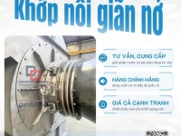 KHỚP NỐI GIÃN NỞ NHIỆT INOX DÙNG CHO LƯU CHẤT KHÍ THAN CO2/ KHỚP NỐI BÙ TRỪ GIÃN NỞ