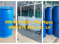 Lu nhựa 50 lít đựng thuốc nhuộm, vỏ thùng phuy nhựa 120 lít đựng hóa chất lưu trữ trên tàu 