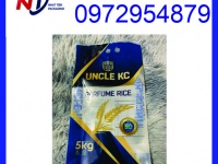 In bao bì gạo 1kg, 2kg, 5kg chất liệu PA/PE