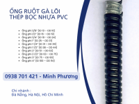 Ống ruột gà lõi thép bọc nhựa PVC tại Đà Nẵng, Huế, Quảng Trị, Thanh Hóa, Nghệ An