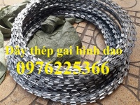 Dây kẽm gai inox 304 đường kính D30, D45, D50, D60, D80