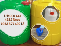 Can nhựa 25 lít đựng axit đặc có được không, can nhựa 30 lít dày bao nhiêu kháng hóa chất tốt 