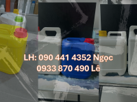 Can nhựa 1 lít đựng dung môi hữu cơ, bình nhựa 500ml đựng cồn công nghiệp, cồn y tế… 
