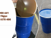 Thùng phuy sắt đựng hóa chất vệ sinh máy móc, thùng phuy sắt 220 lít đựng thuốc nổ