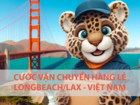 Giá cước vận chuyển hàng lẻ từ Longbeach về Việt Nam