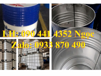 Cung cấp thùng phuy sắt đựng axit, thùng phuy sắt 220 lít đựng dầu nhờn 