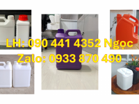 Can nhựa 1 lít đựng nước lau sàn, can 2 lít đựng thuốc diệt sâu bọ