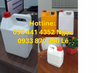 Can nhựa 2 lít đựng hóa chất thú y pha loãng, can nhựa 5 lít đựng dầu dừa làm mỹ phẩm 