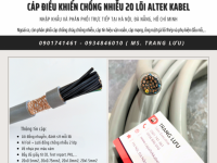 Cáp điều khiển chống nhiễu 20x0.5/ 20x0.75/20x1/20x1.5 Đà Nẵng