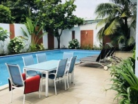 Bán nhà Biệt thự Mặt tiền Dương Công Khi - gần QL22, 20x34m,  2 tầng + hồ bơi, 26,5 tỷ.