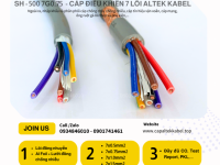 Đà Nẵng phân phối cáp điều khiển chống nhiễu 7x0.75