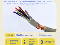 Đà Nẵng phân phối cáp điều khiển chống nhiễu 7x0.75